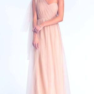 Jenny Yoo: Anabelle Tulle Blush Gown (size 10)